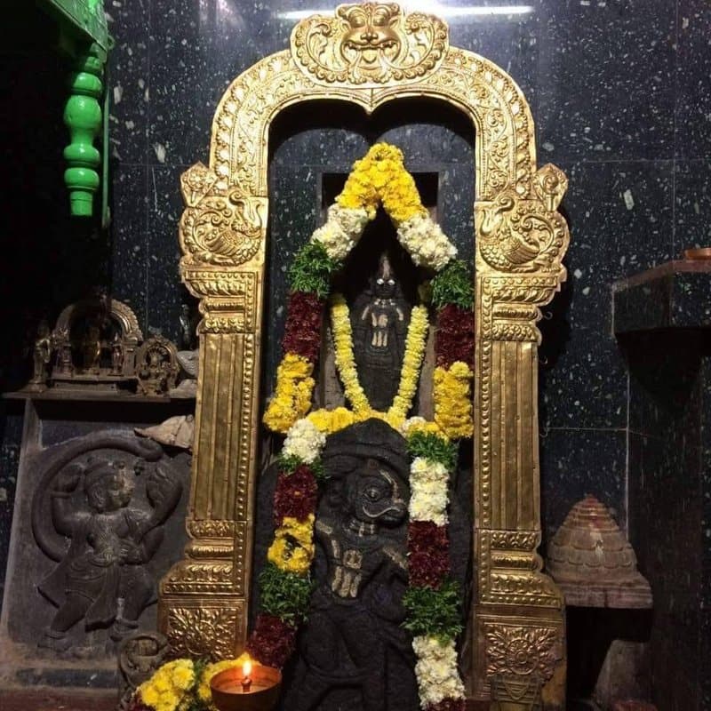 Photo from a previous Brahmotsavam celebration