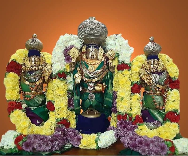 Photo from a previous Brahmotsavam celebration